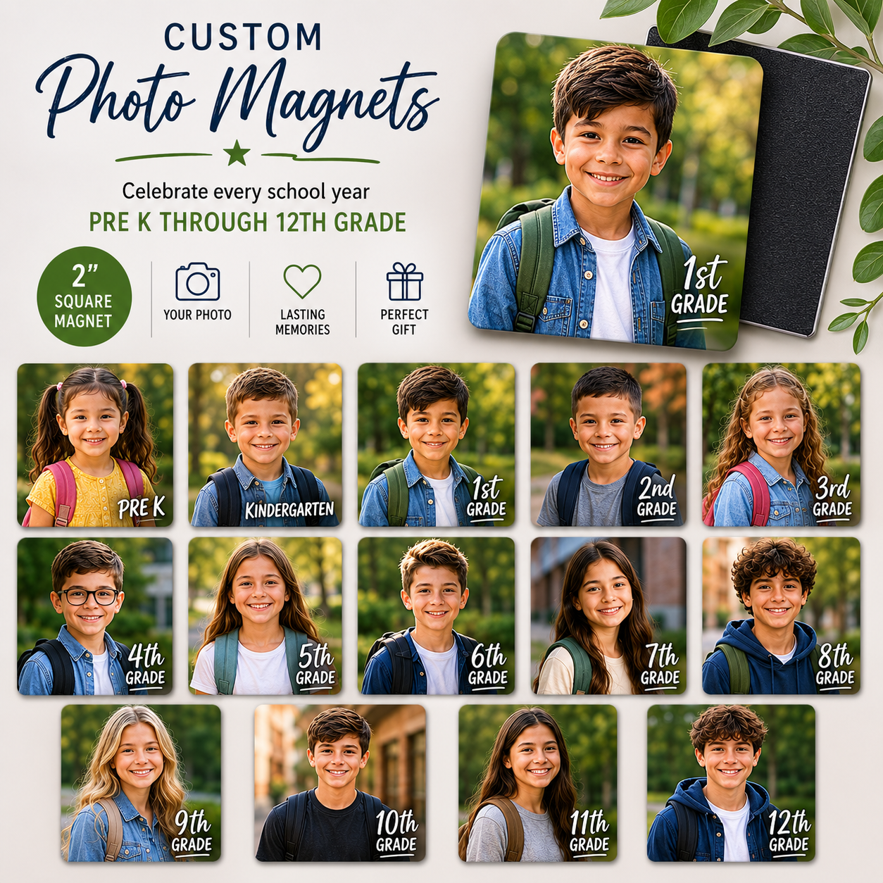 School Years Magnet Package (14 Magnets)